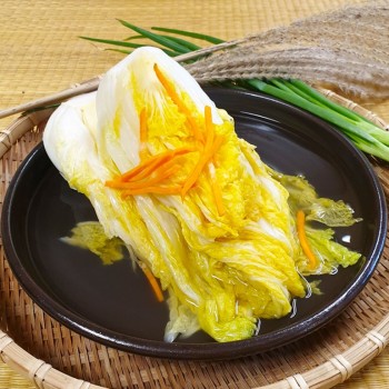 전라도 백김치 2kg 국내산 직접키워 담근 김치